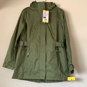 Gerry 3 in 1 Rain System Jacket with white vest